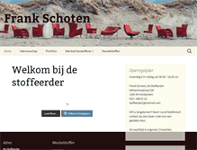 Tablet Screenshot of frankschoten.nl